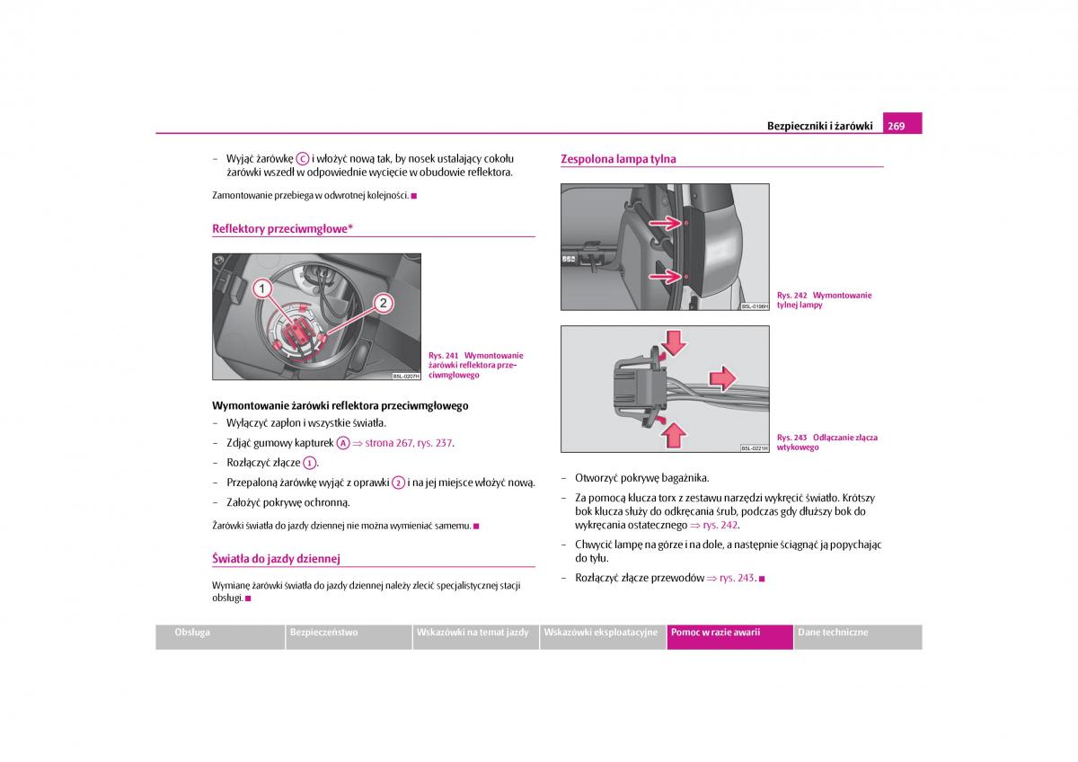 Skoda Yeti instrukcja obslugi / page 271