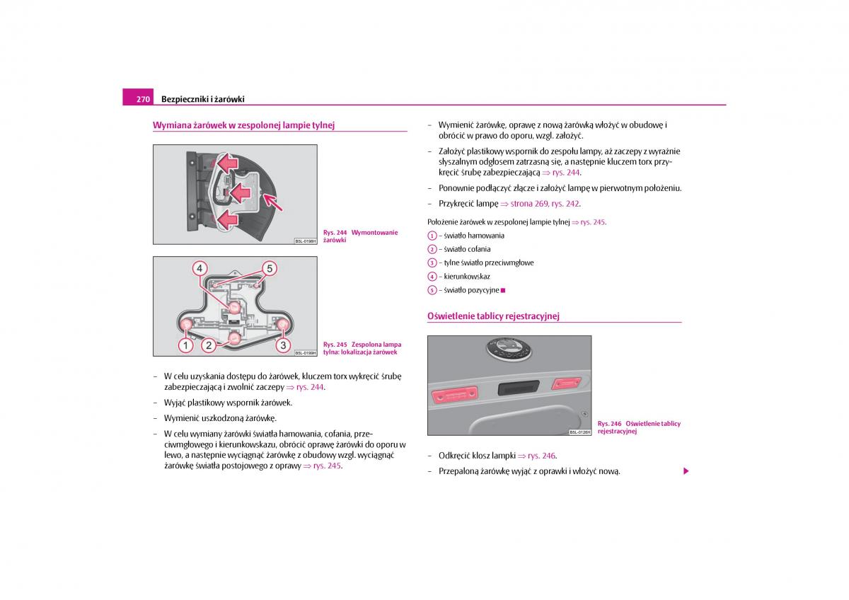 Skoda Yeti instrukcja obslugi / page 272