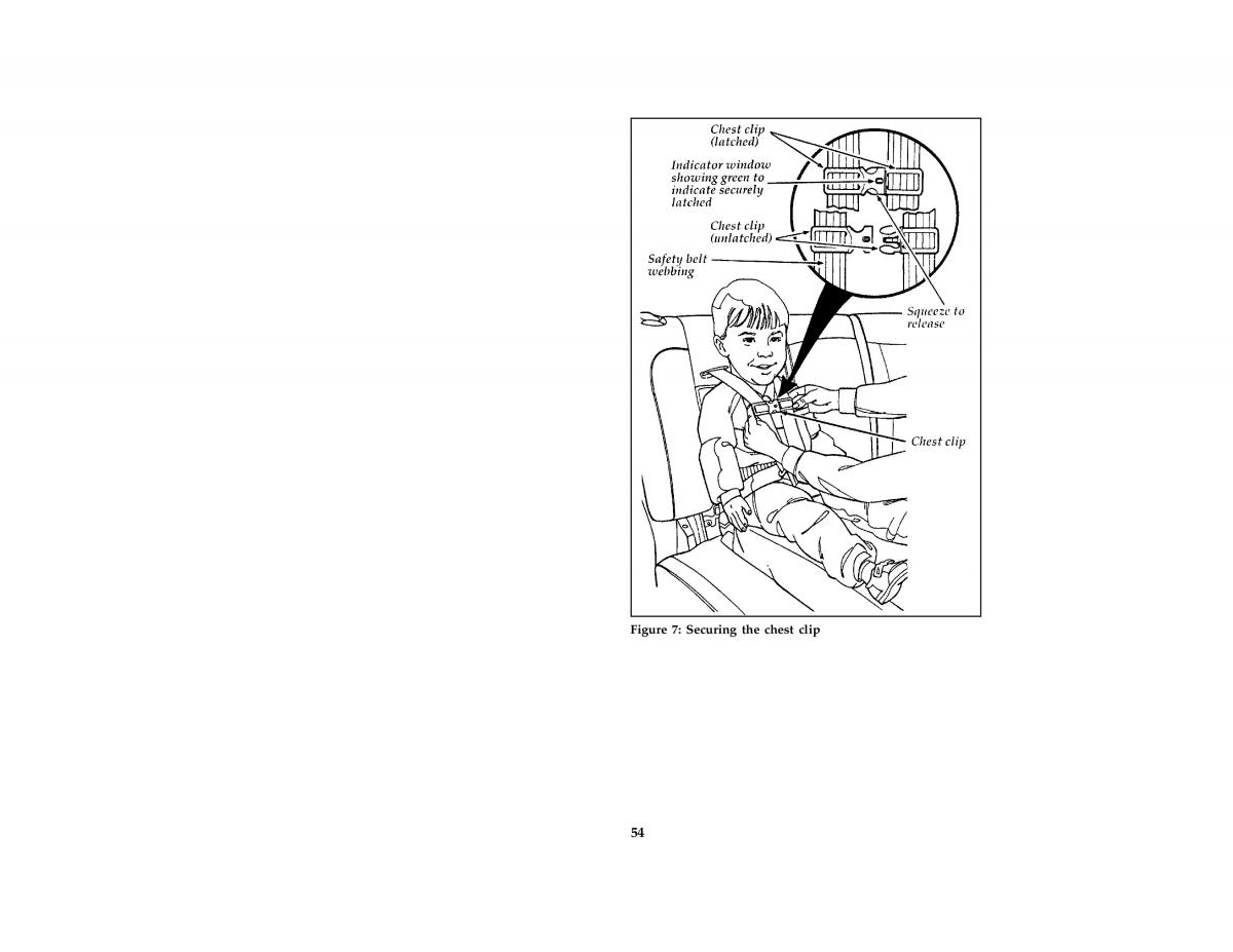 manual  Ford Taurus III 3 owners manual / page 56