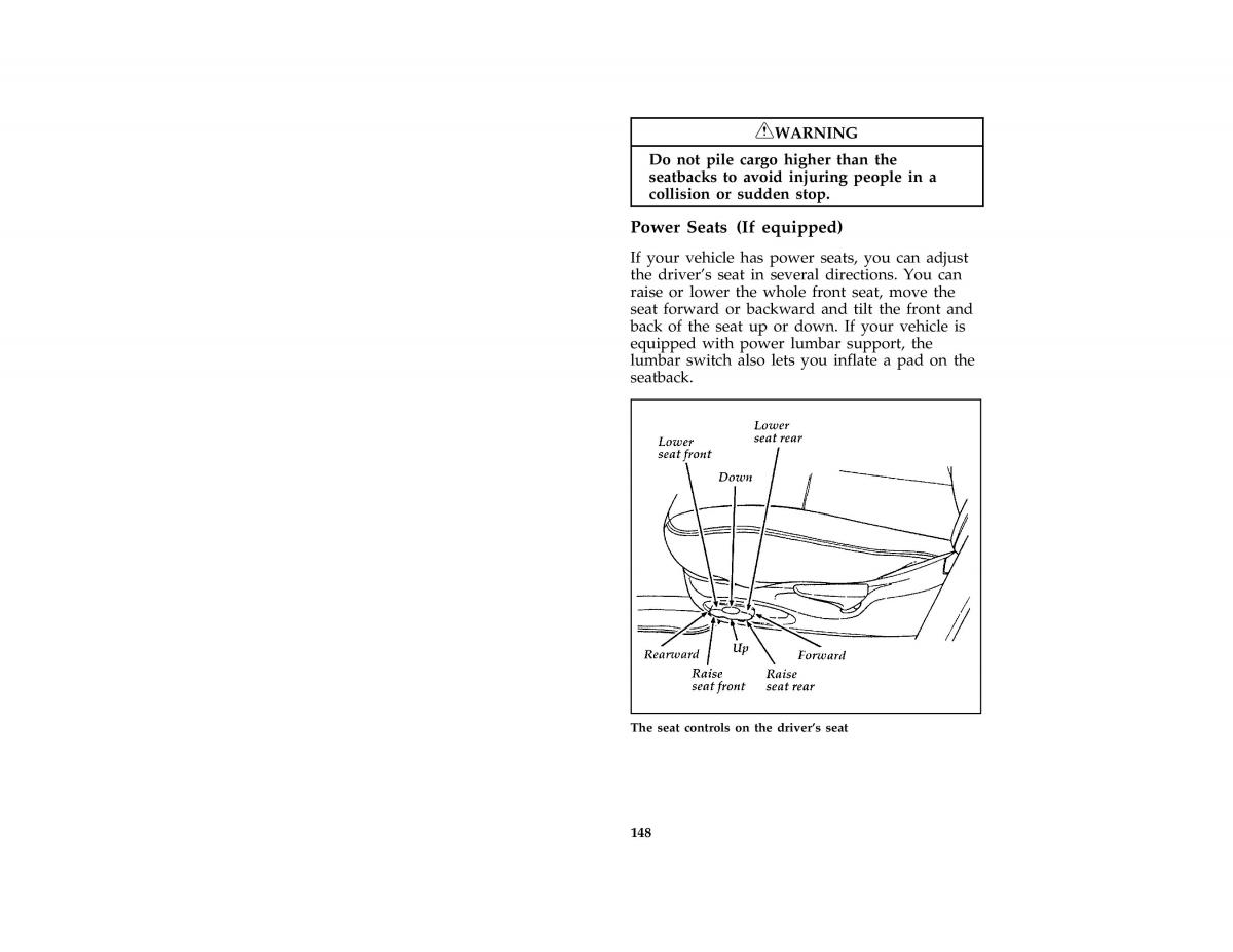 manual  Ford Taurus III 3 owners manual / page 147