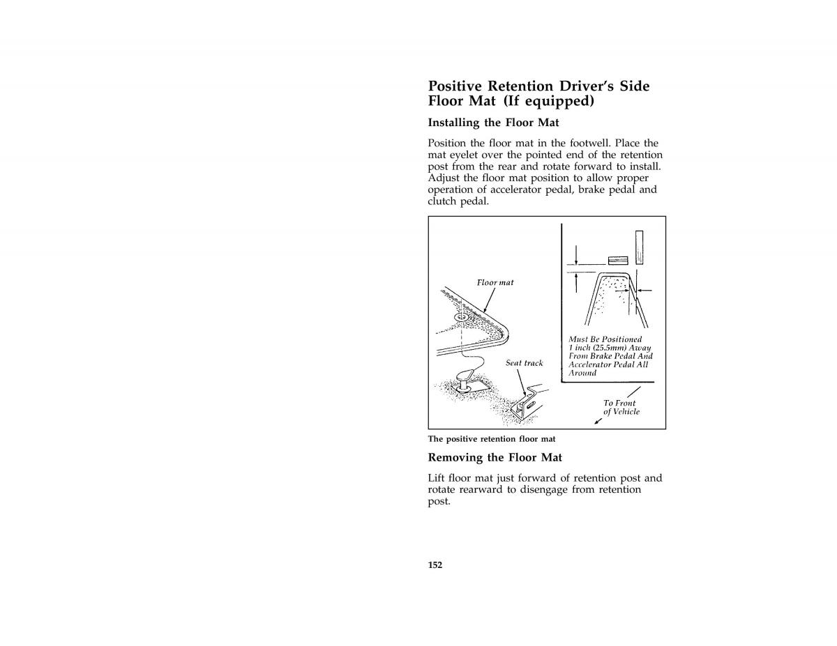 manual  Ford Taurus III 3 owners manual / page 151