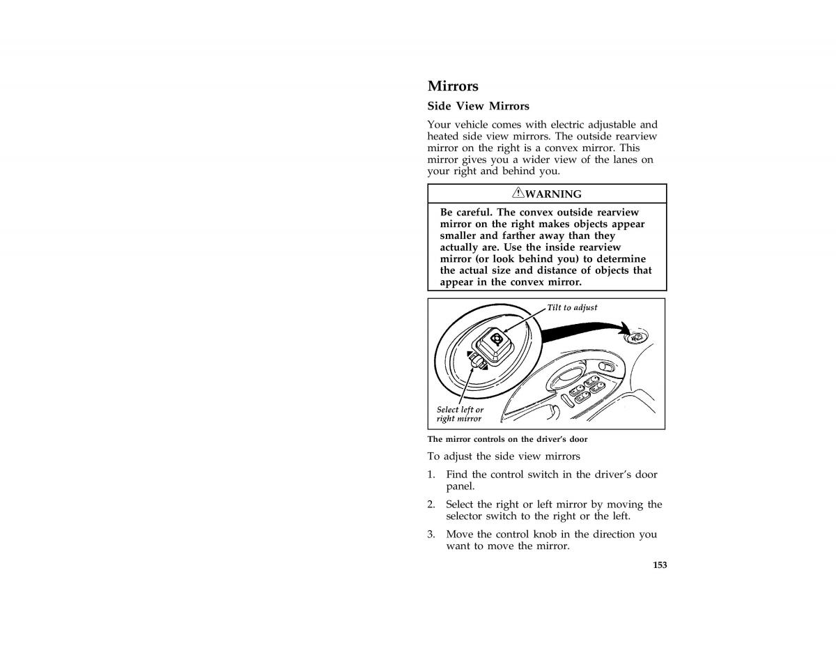 manual  Ford Taurus III 3 owners manual / page 152