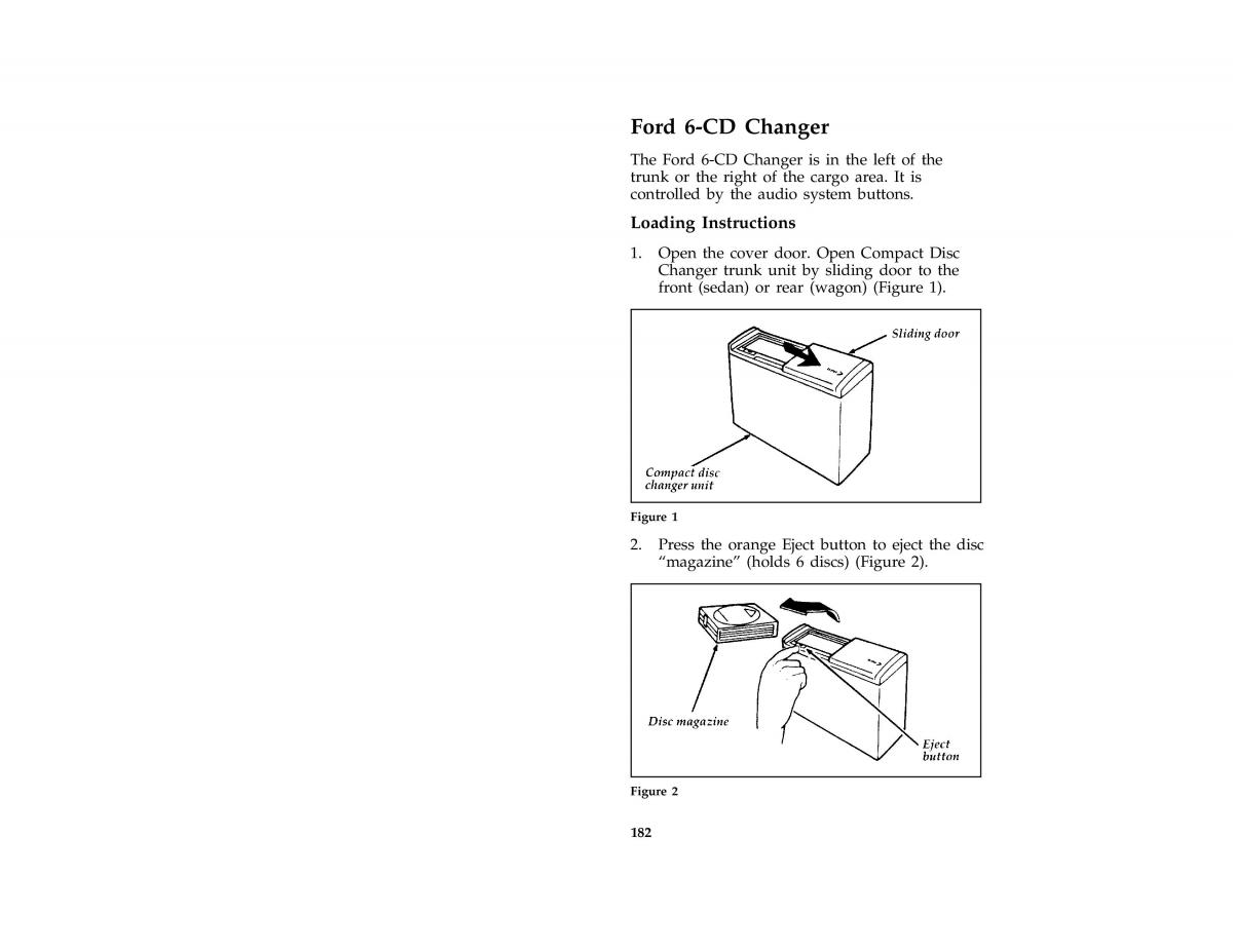 manual  Ford Taurus III 3 owners manual / page 180