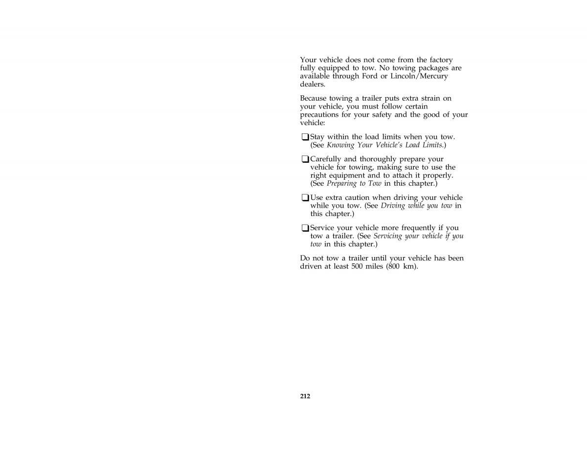 manual  Ford Taurus III 3 owners manual / page 210