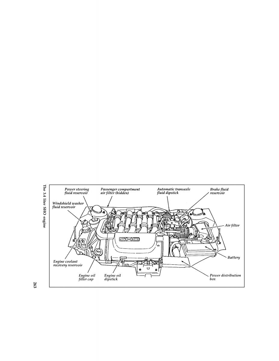 manual  Ford Taurus III 3 owners manual / page 260