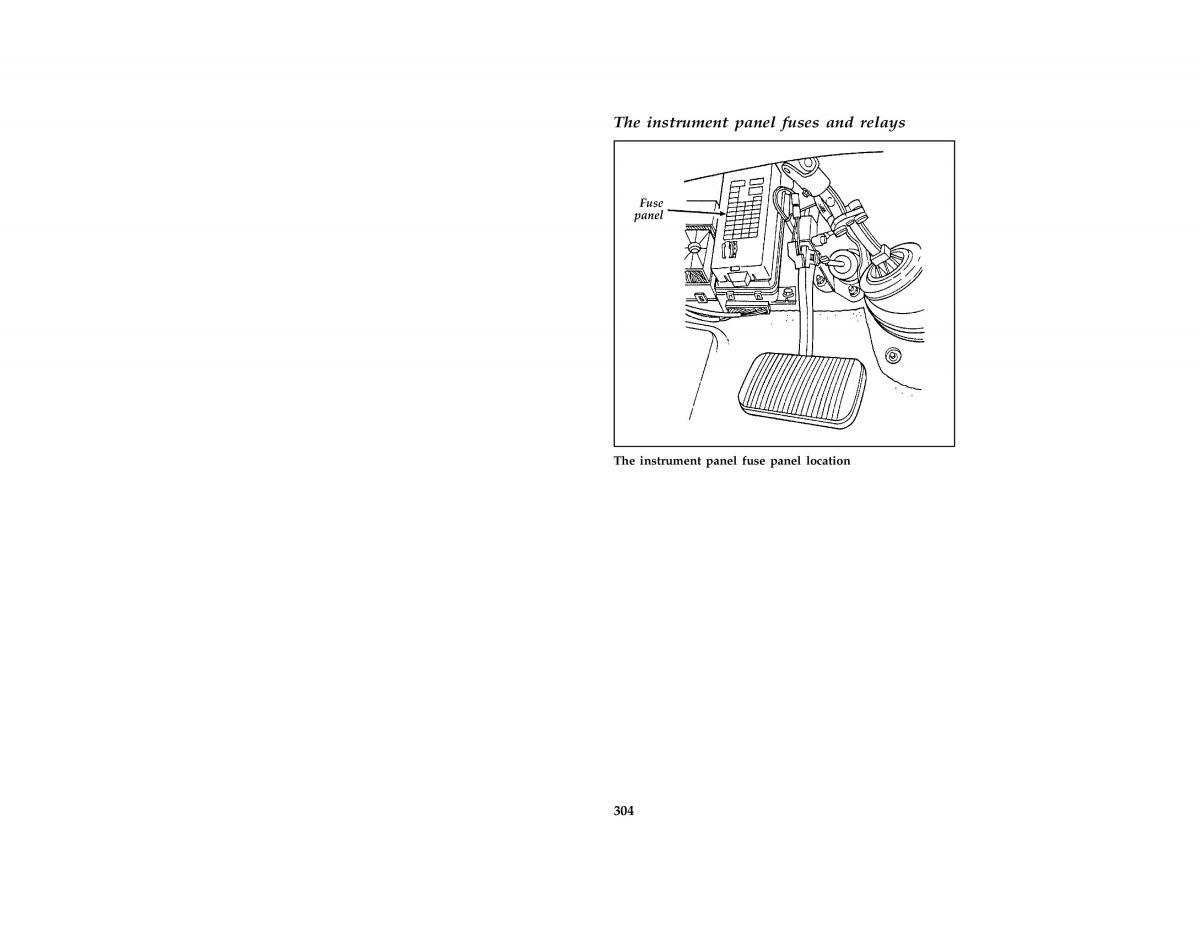 manual  Ford Taurus III 3 owners manual / page 301