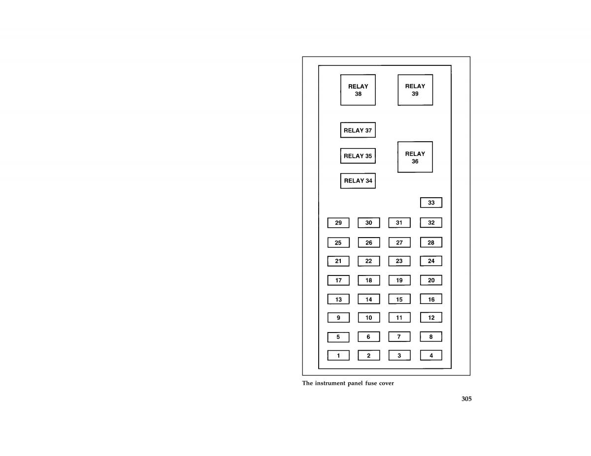 manual  Ford Taurus III 3 owners manual / page 302