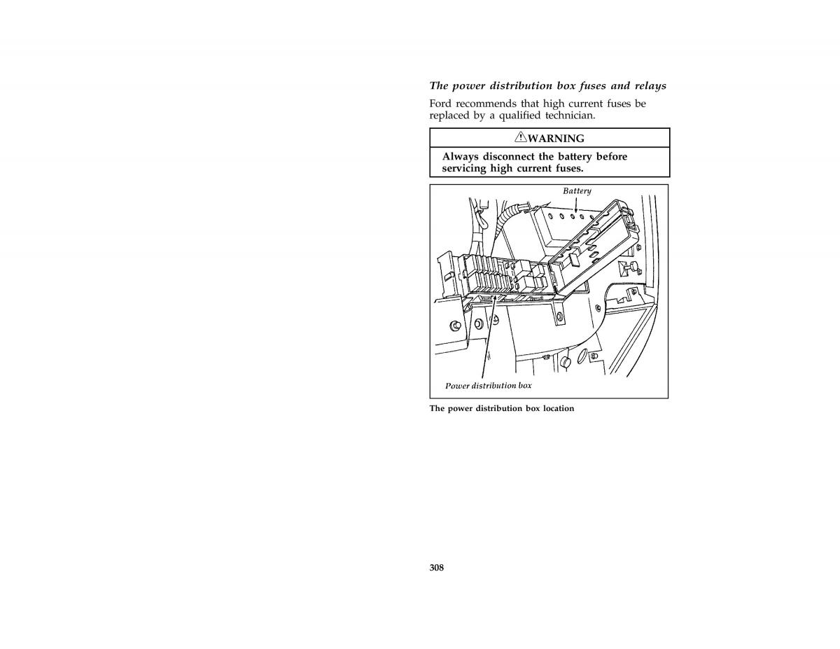 manual  Ford Taurus III 3 owners manual / page 305