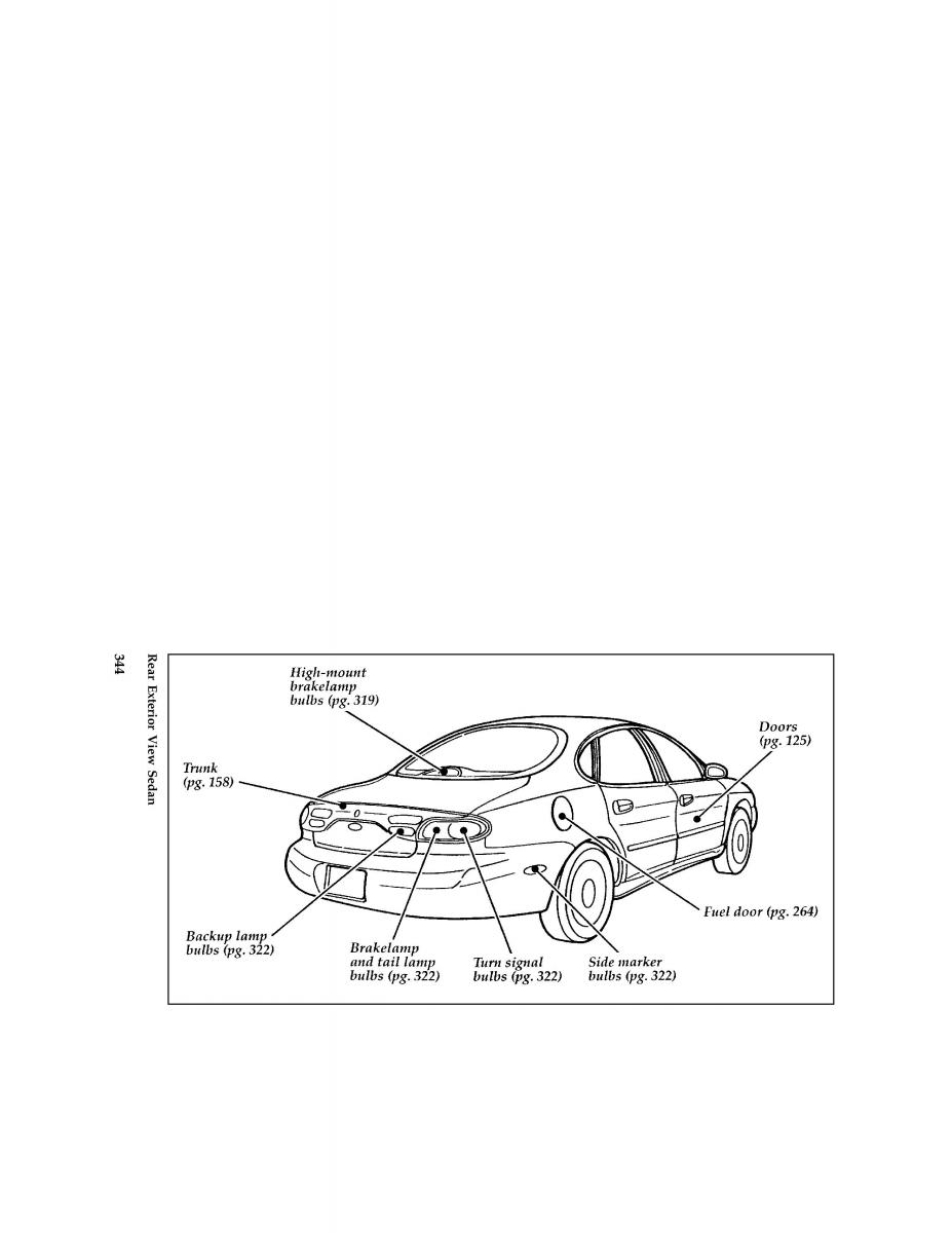 manual  Ford Taurus III 3 owners manual / page 335