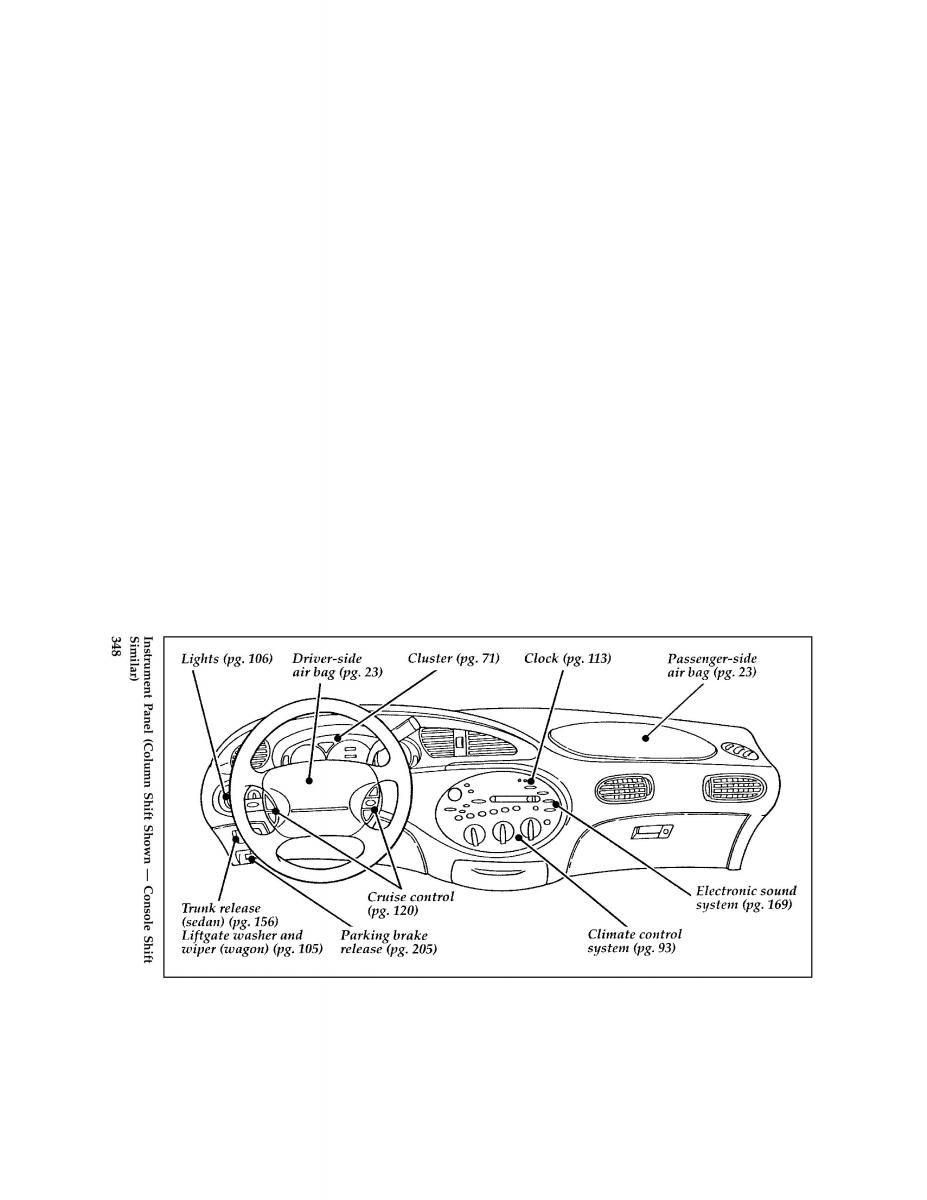 Ford Taurus III 3 owners manual / page 339