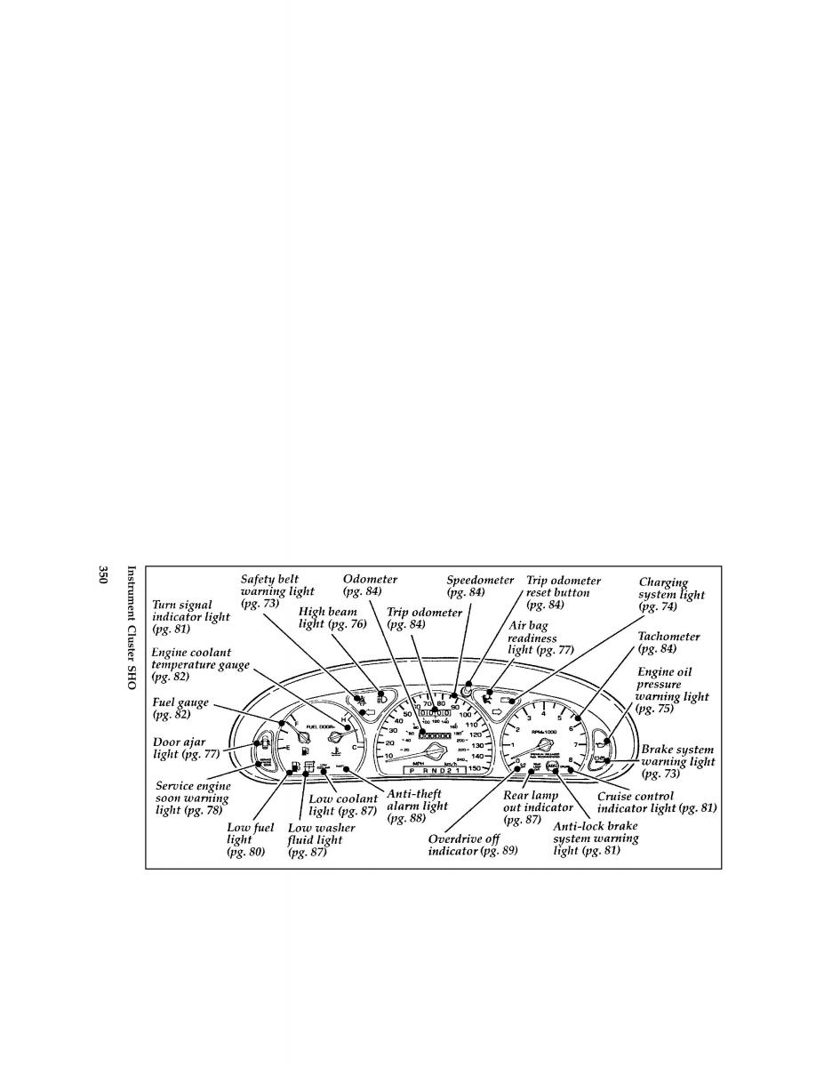 manual  Ford Taurus III 3 owners manual / page 341