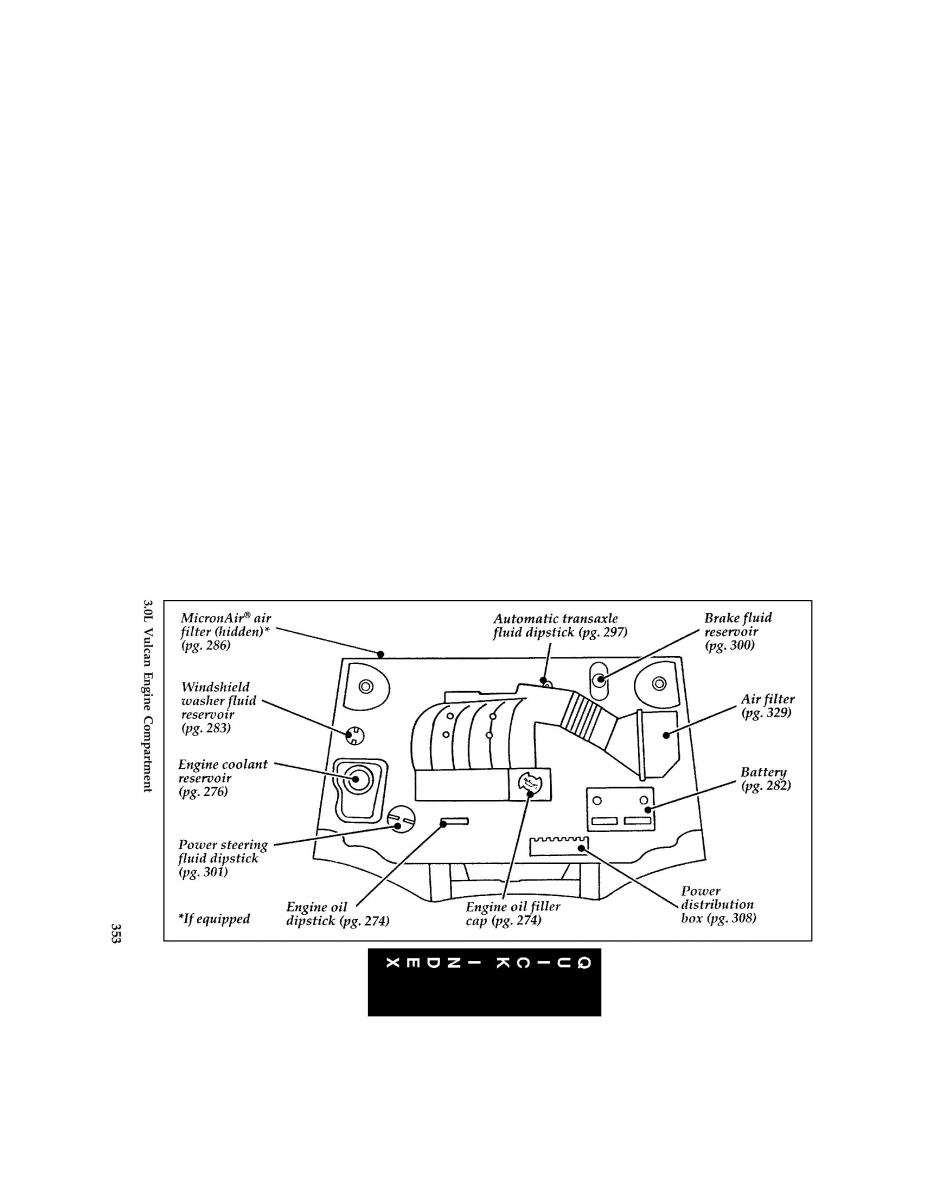 manual  Ford Taurus III 3 owners manual / page 344