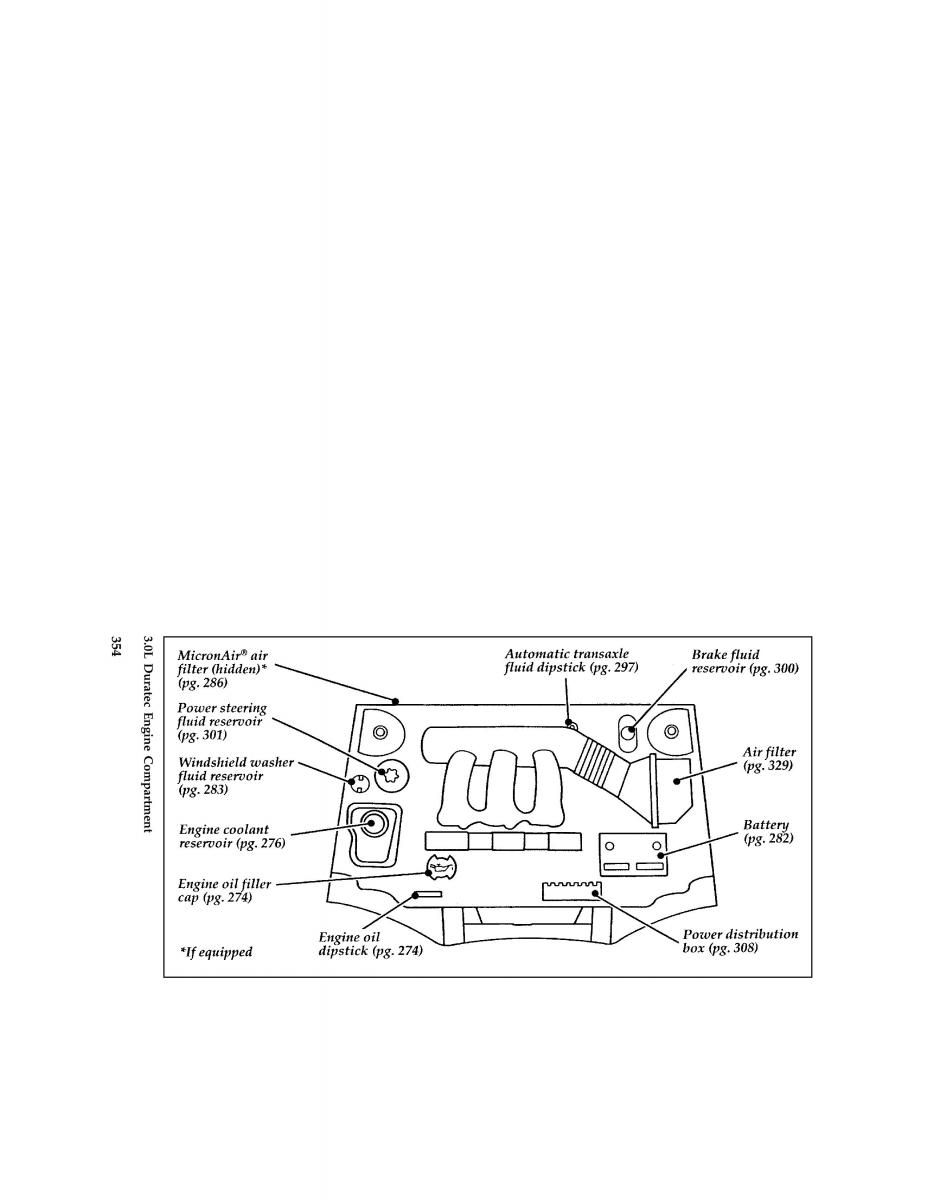 manual  Ford Taurus III 3 owners manual / page 345