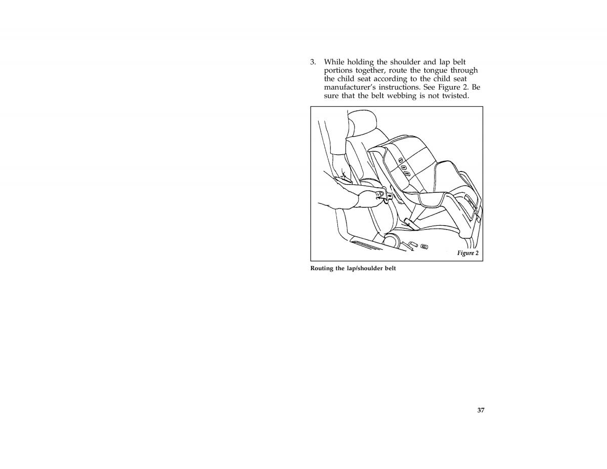 manual  Ford Taurus III 3 owners manual / page 39