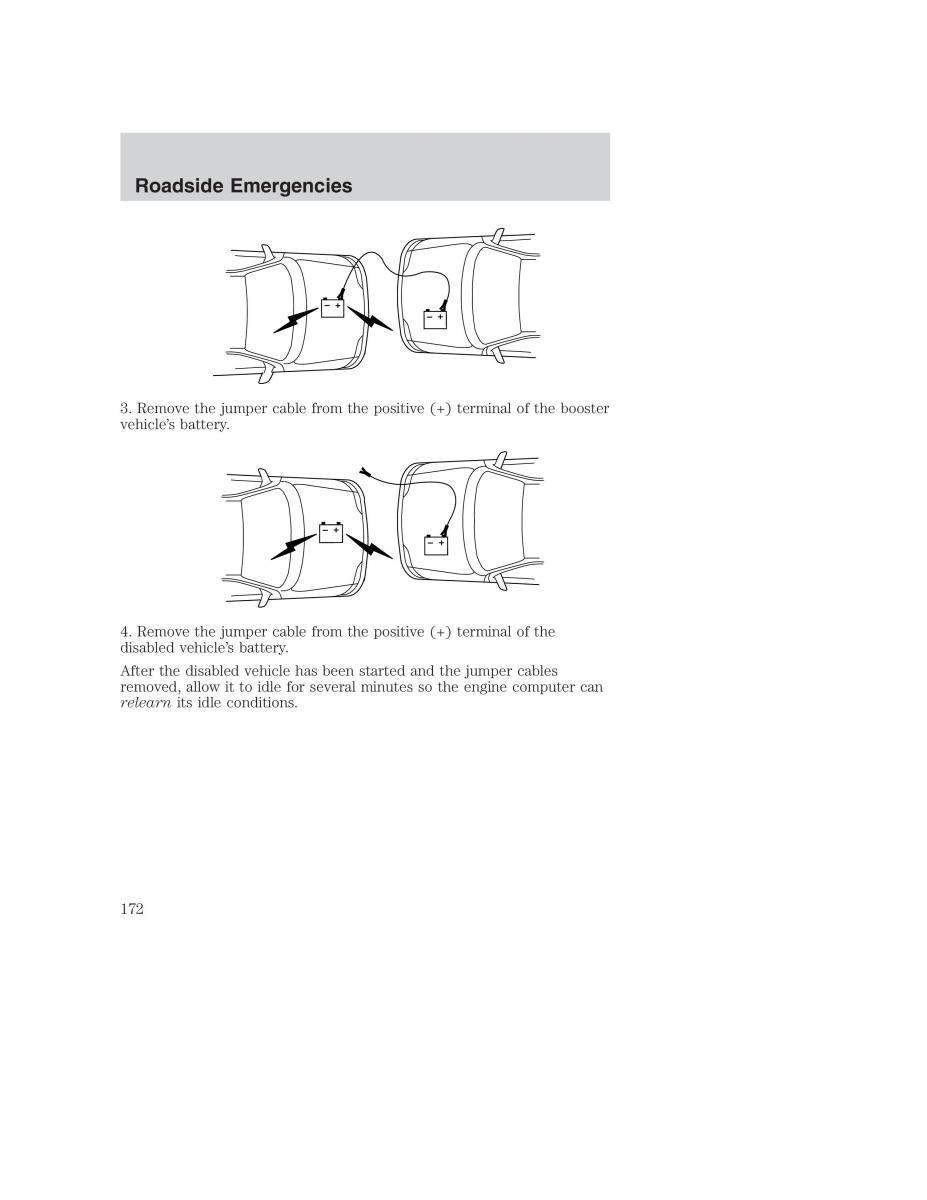 Ford Taurus IV 4 owners manual / page 172