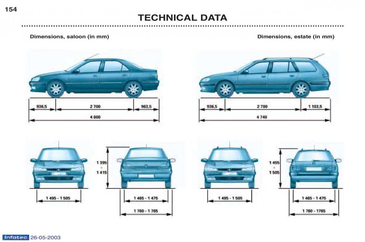 Peugeot 406 owners manual / page 42