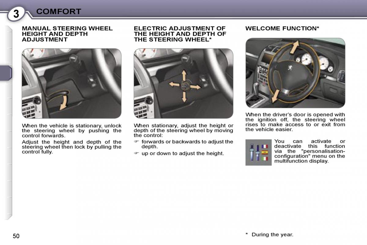 Peugeot 407 owners manual / page 60