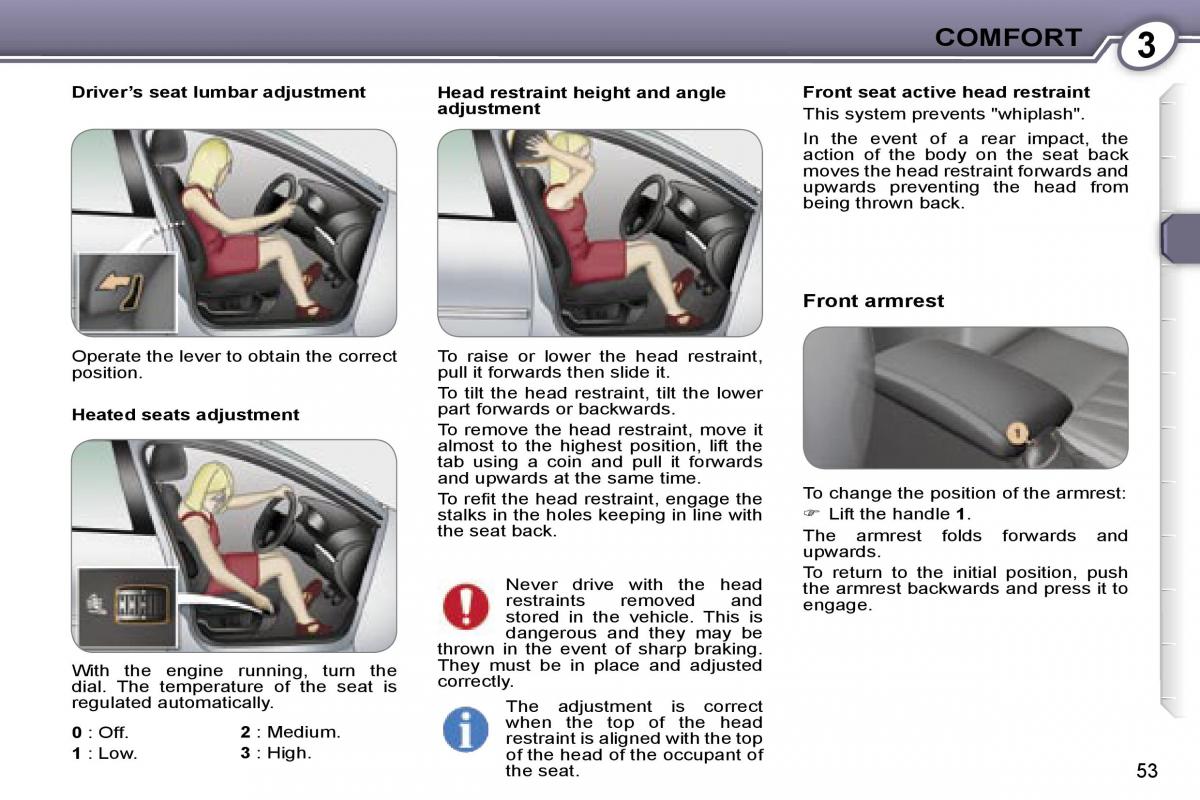 Peugeot 407 owners manual / page 63