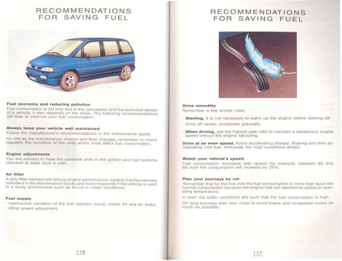 Peugeot 806 owners manual / page 68