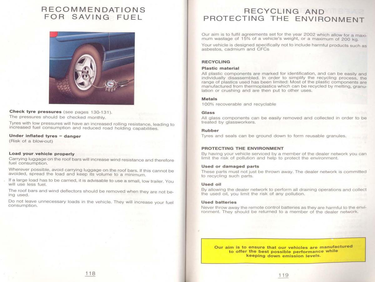 Peugeot 806 owners manual / page 69