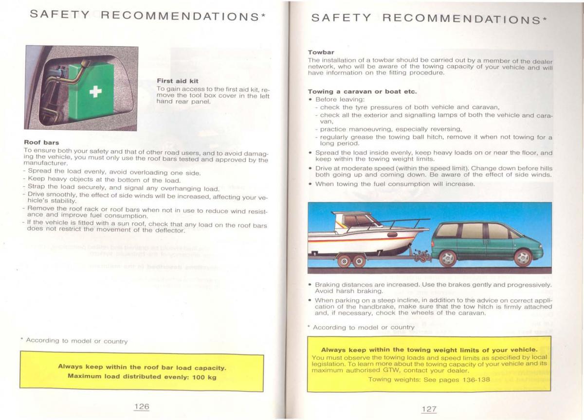 Peugeot 806 owners manual / page 73