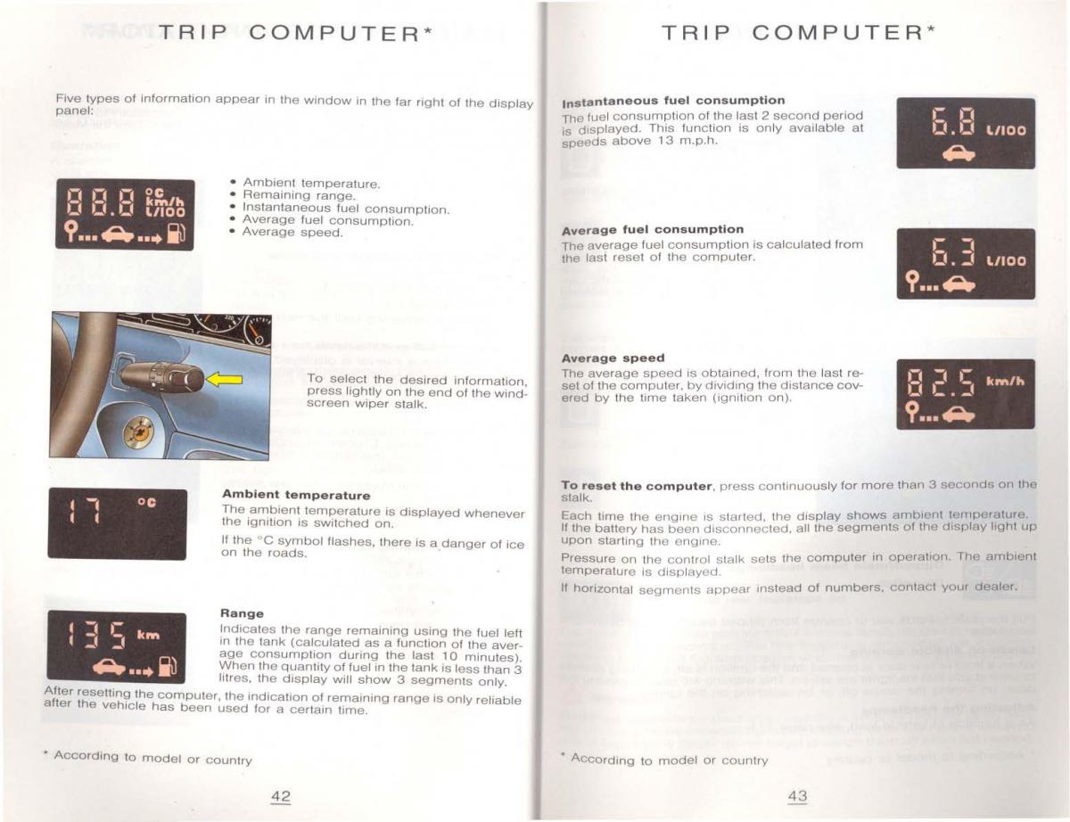 Peugeot 806 owners manual / page 32