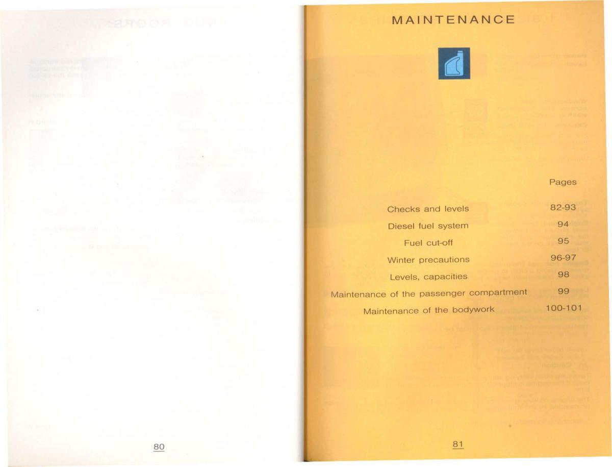 Peugeot 806 owners manual / page 51