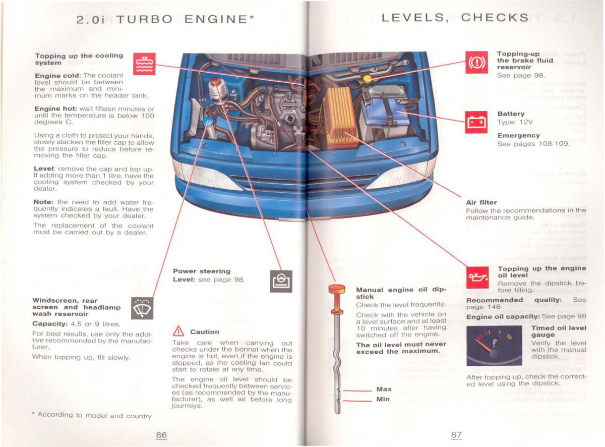 Peugeot 806 owners manual / page 54