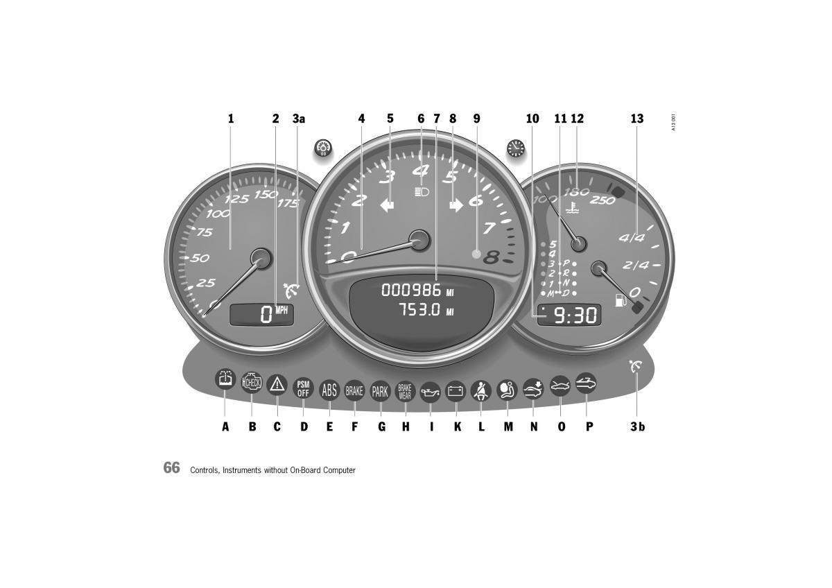 Porsche Boxster 986 owners manual / page 64