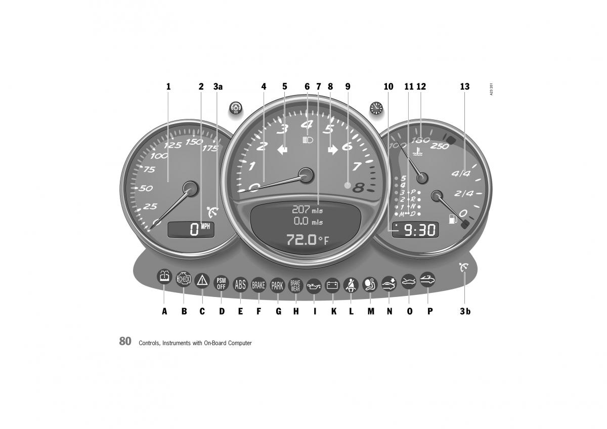 Porsche Boxster 986 owners manual / page 78