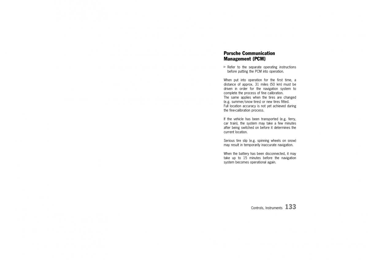 Porsche Boxster 986 owners manual / page 131