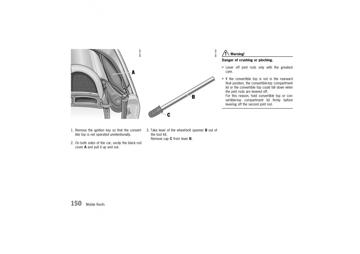 Porsche Boxster 986 owners manual / page 148