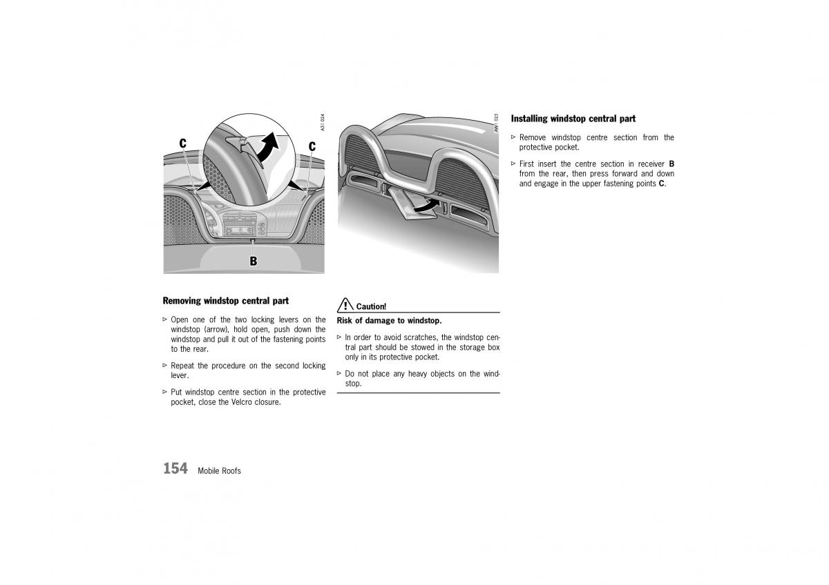 Porsche Boxster 986 owners manual / page 152