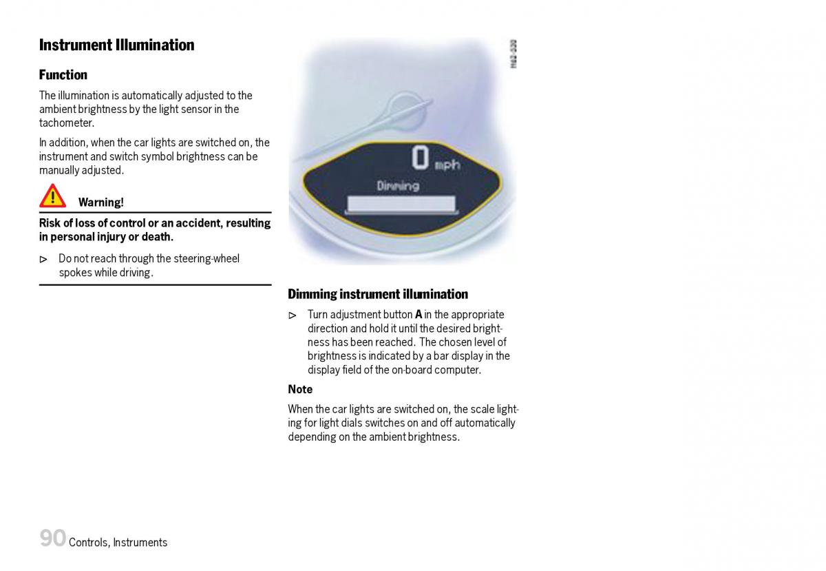 Porsche Boxster 987 owners manual / page 92