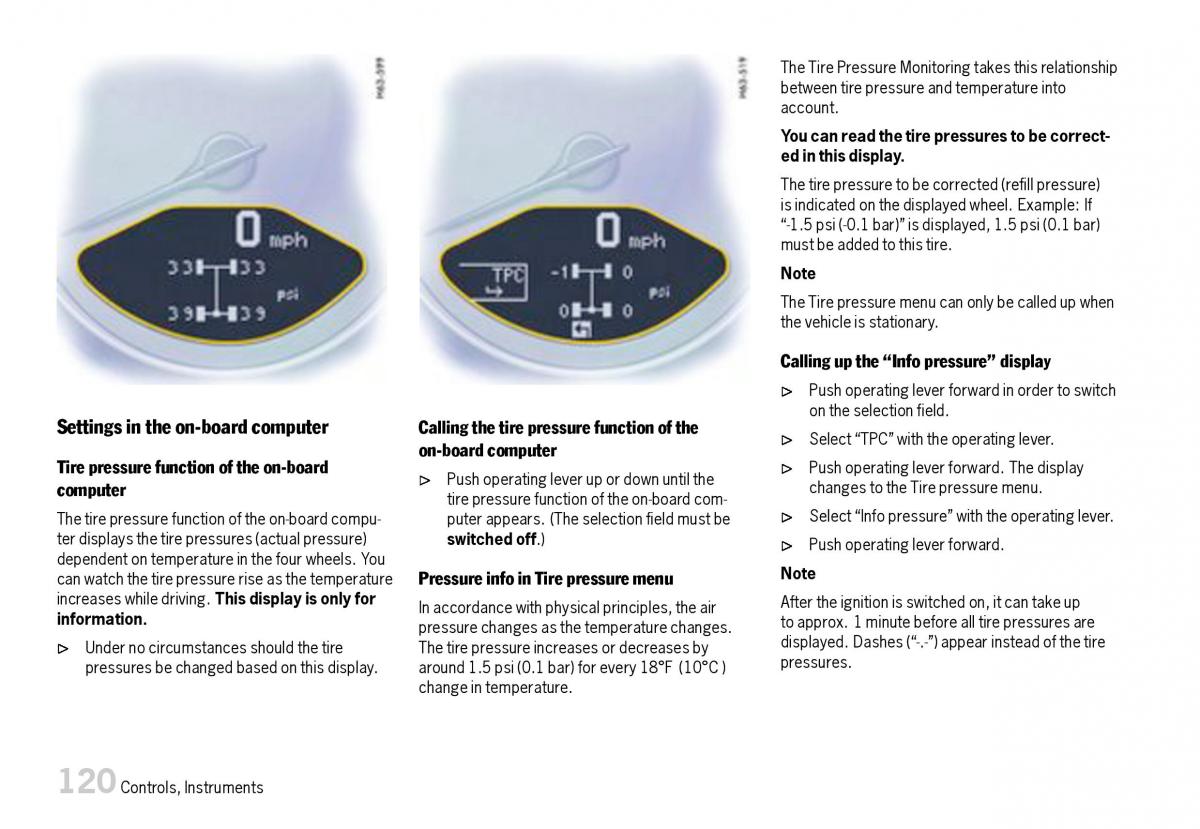 Porsche Boxster 987 owners manual / page 122