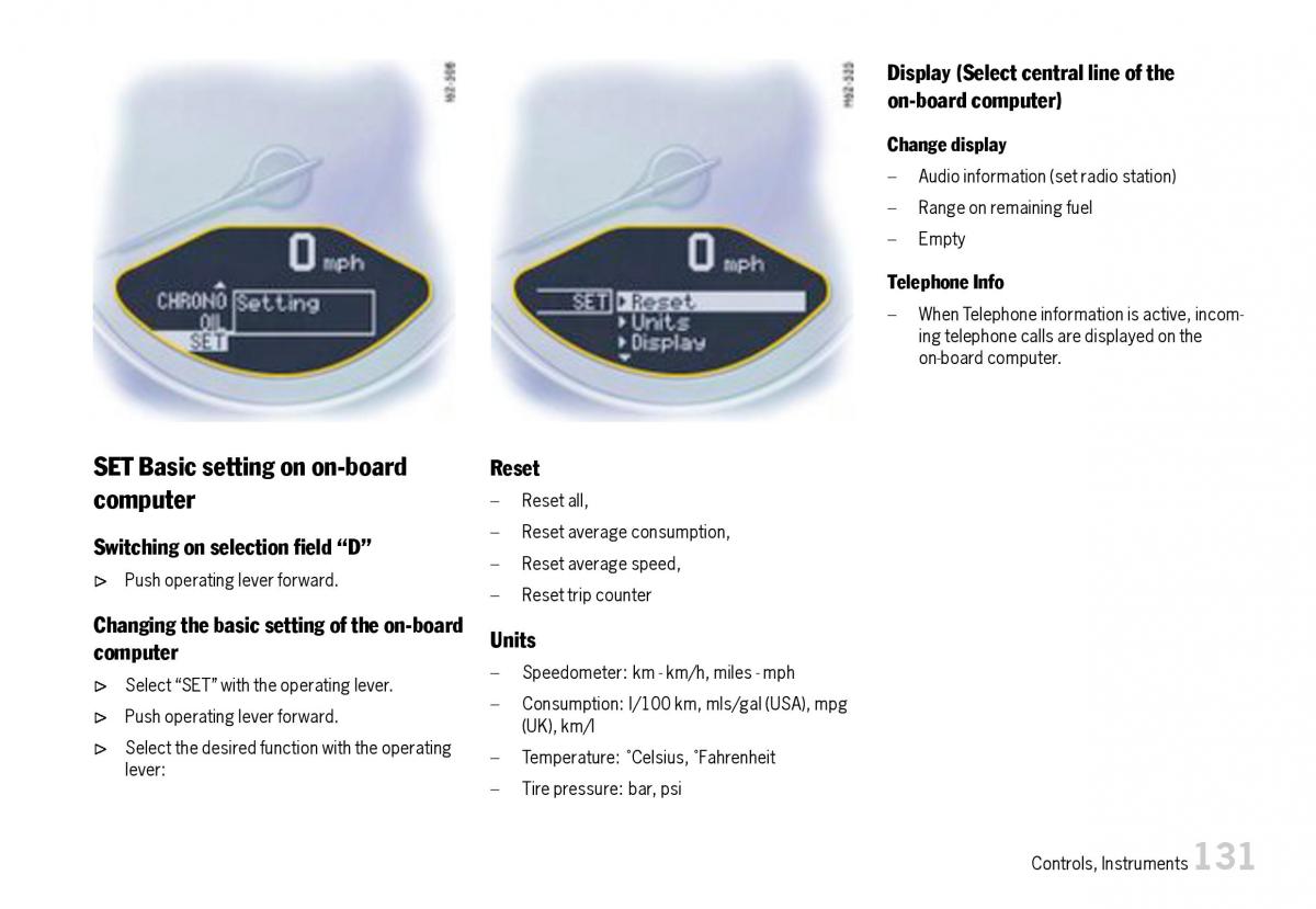 Porsche Boxster 987 owners manual / page 133