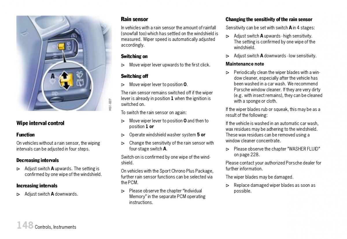 Porsche Boxster 987 owners manual / page 150