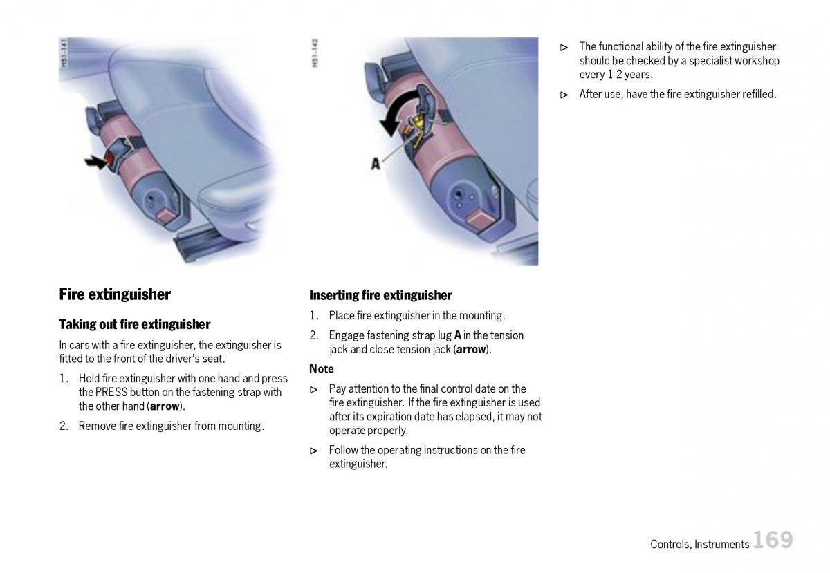 Porsche Boxster 987 owners manual / page 171