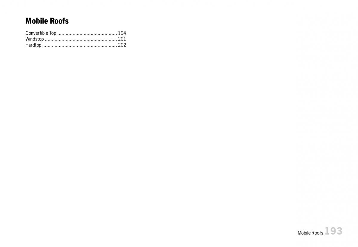 Porsche Boxster 987 owners manual / page 195