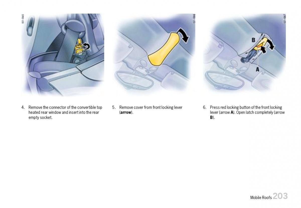 Porsche Boxster 987 owners manual / page 205