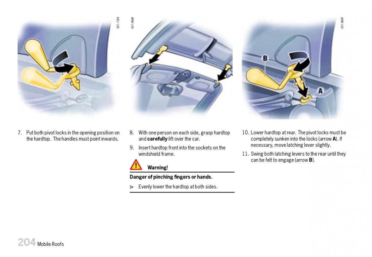 Porsche Boxster 987 owners manual / page 206