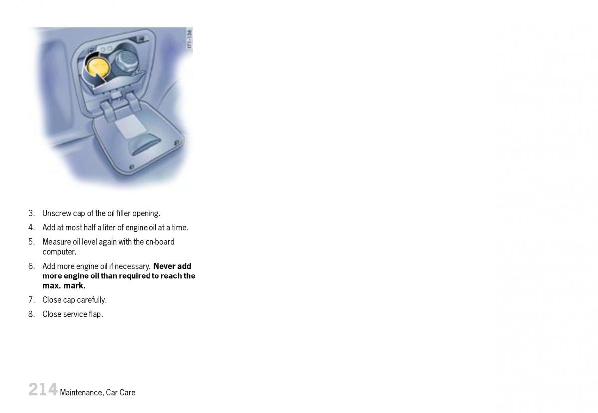 Porsche Boxster 987 owners manual / page 216