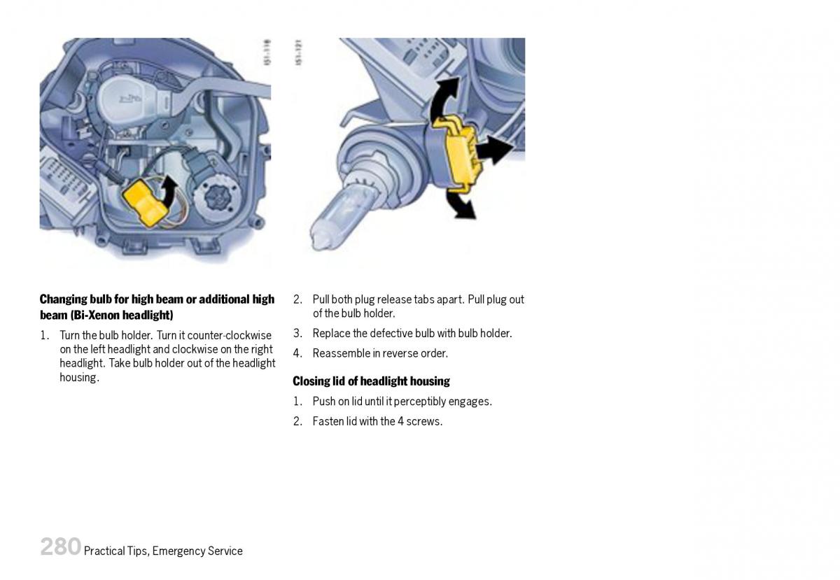 Porsche Boxster 987 owners manual / page 282