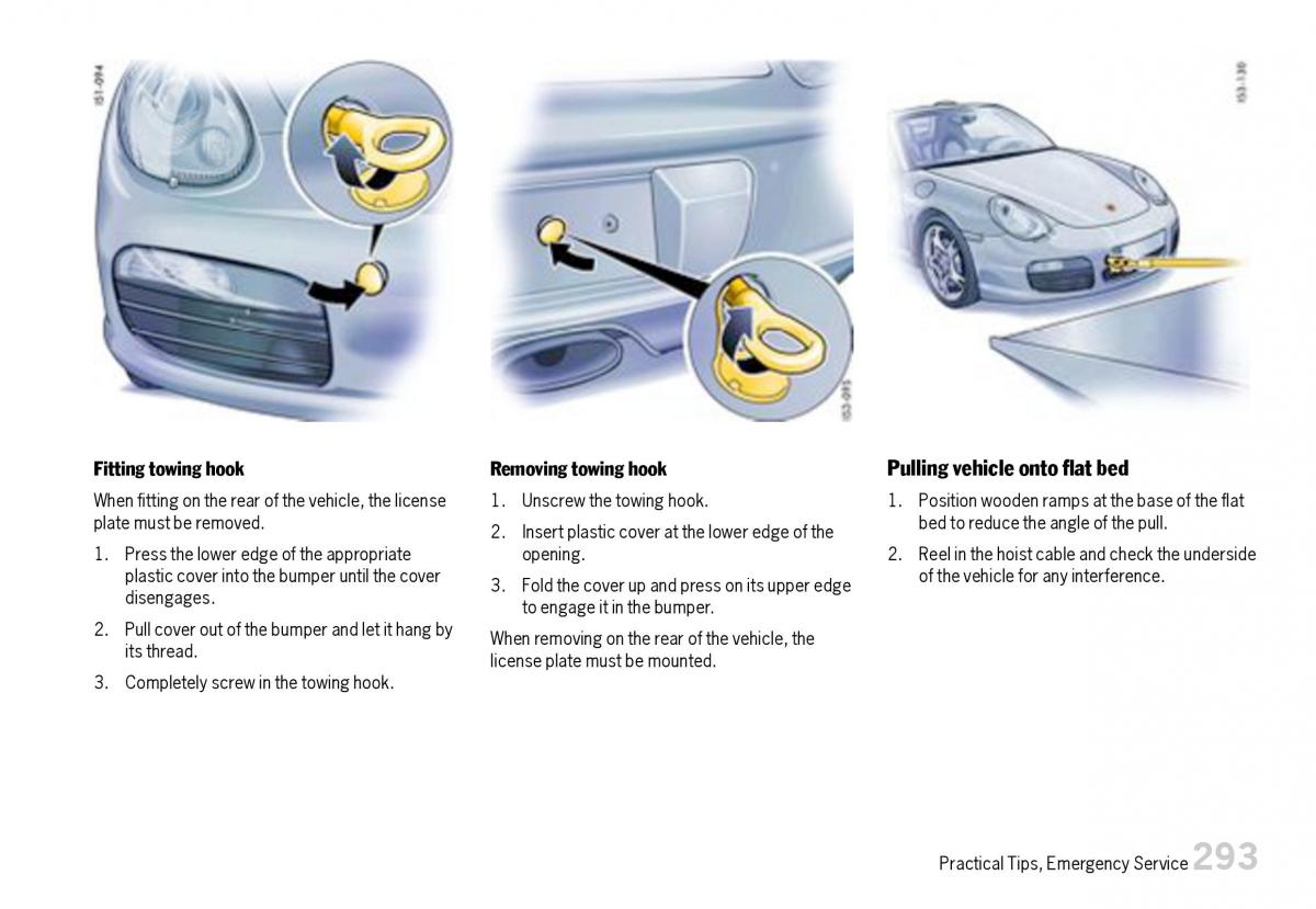 Porsche Boxster 987 owners manual / page 295