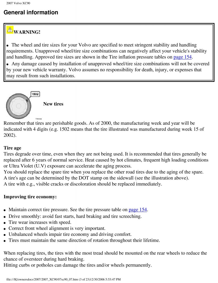 manual Volvo XC90 Volvo XC90 I 1 owners manual / page 159