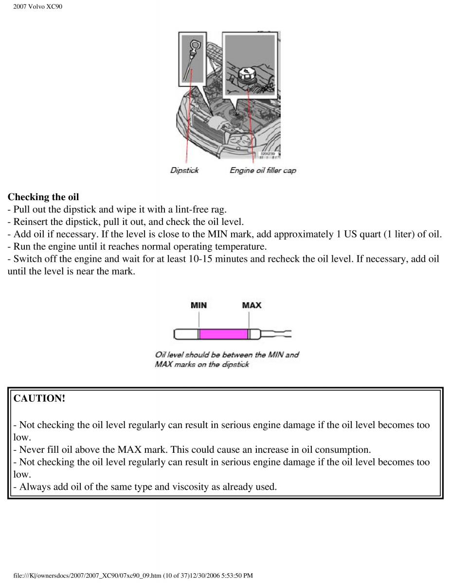 manual Volvo XC90 Volvo XC90 I 1 owners manual / page 196