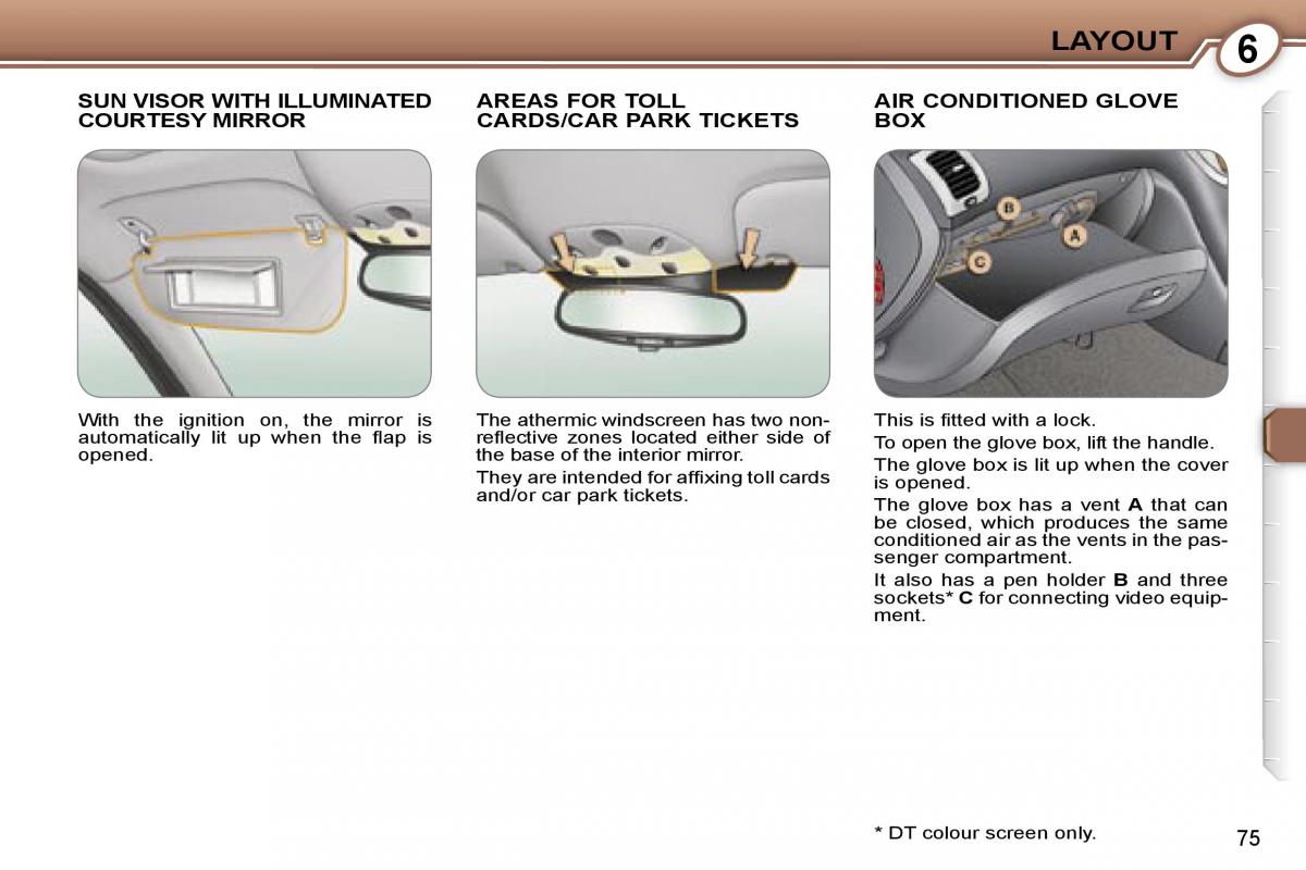 Peugeot 607 owners manual / page 84