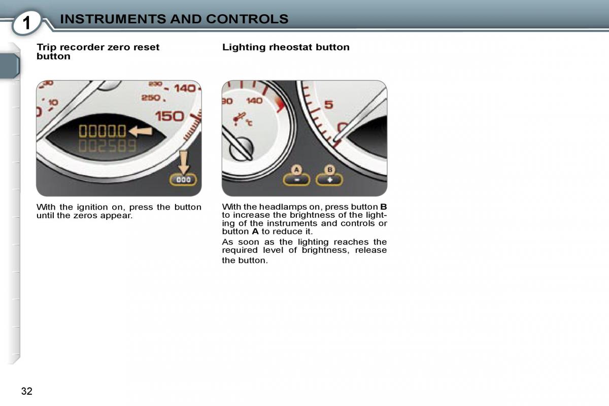 Peugeot 607 owners manual / page 27