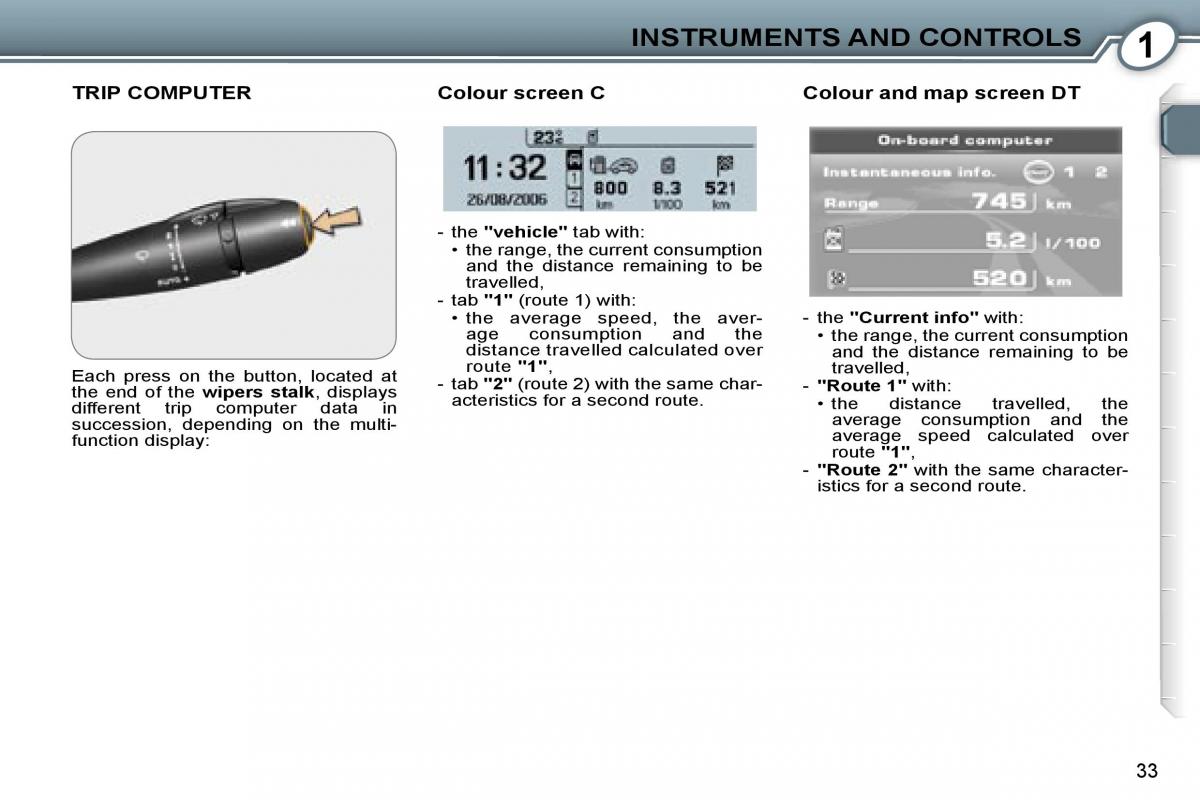 Peugeot 607 owners manual / page 28