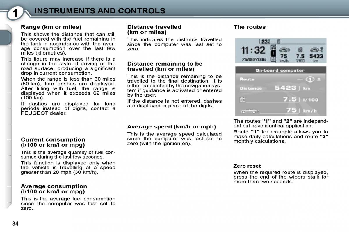 Peugeot 607 owners manual / page 29